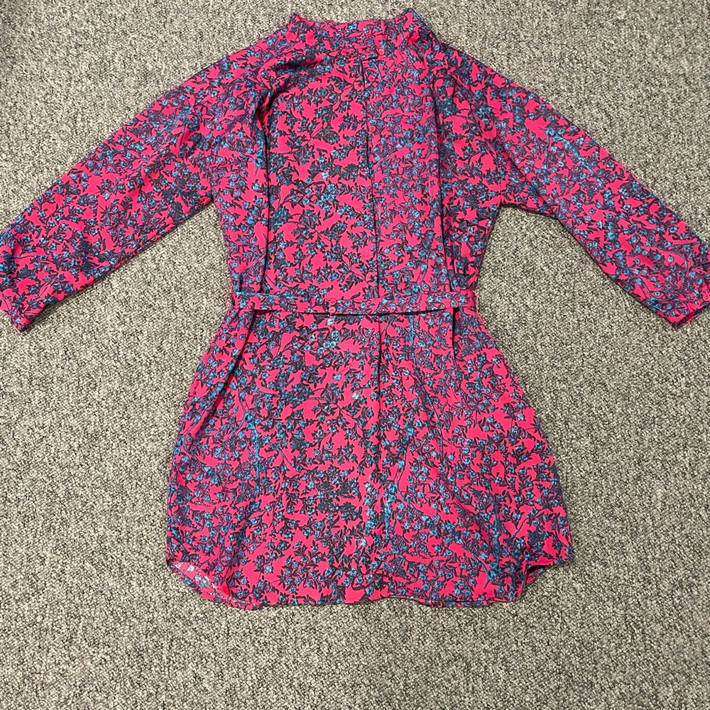 See by Chloe Floral Pink and Blue Dress
